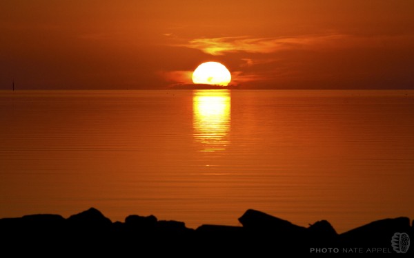 Nothing like a winter sunset on the Outer Banks of NC